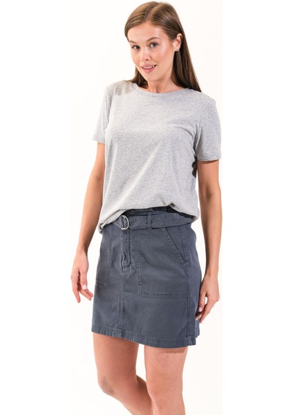 725108_KADIN Sportif Likralı Basic Kısa Kollu Tshirt fiyatları