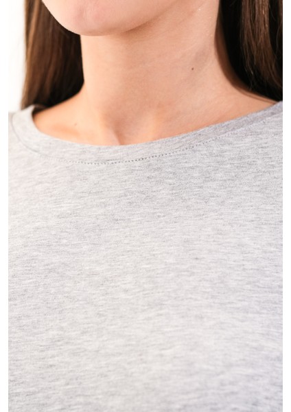 725108_KADIN Sportif Likralı Basic Kısa Kollu Tshirt modelleri