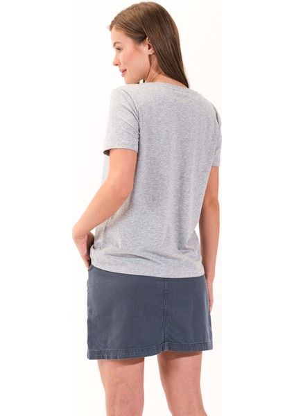 725108_KADIN Sportif Likralı Basic Kısa Kollu Tshirt indirimleri