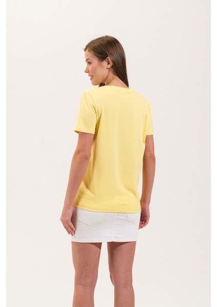 725108_KADIN Sportif Likralı Basic Kısa Kollu Tshirt indirimleri