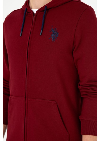 Erkek Bordo Hırka (Örme) 50295147-VR014