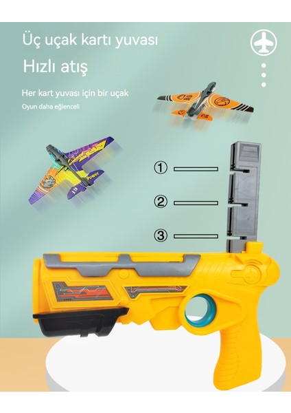 Açık Çoklu Köpük Mancınık Uçak Manuel Oyuncak (Yurt Dışından) fiyatları