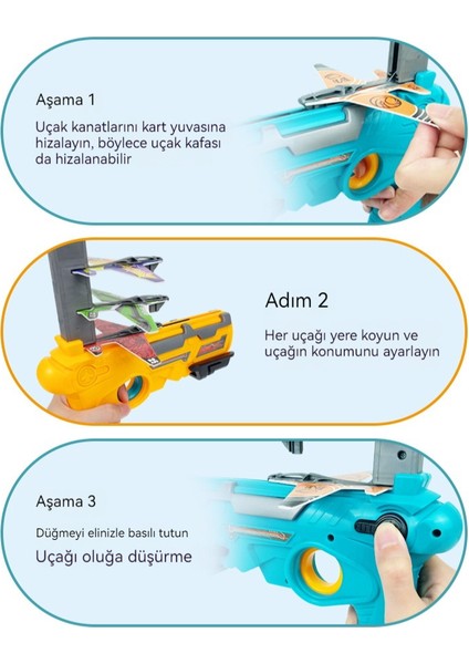 Açık Çoklu Köpük Mancınık Uçak Manuel Oyuncak (Yurt Dışından) fırsatları