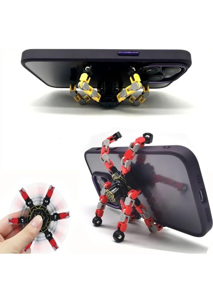 4 Adet Fidget Spinners, Deforme Olabilen Robot Parmak Ucu Oyuncakları, Çocuklar Için Dıy Deforme Olabilen Gyro Oyuncakları Erkek Kız, Doğum Günü Hediyeleri (Yurt Dışından) modelleri