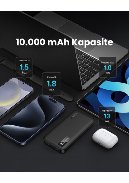10.000 Mah Pd 3.0 Hızlı Şarj Powerbank indirimleri