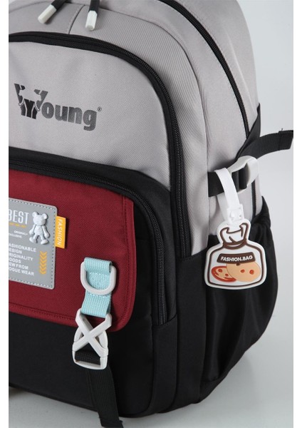 Ortopedik ve Suya Dayanıklı Siyah Okul Sırt Çantası (51944) fiyatları