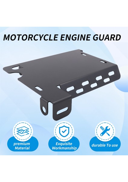 Motosiklet Motor Koruma Alt Alt Kaydırma Plakası Motor Koruma Şasi Koruması Zontes 368G 368 G 368-G (Yurt Dışından) fırsatları
