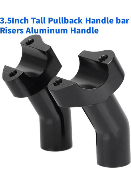 Harley Softail Dyna Sportster Touring Için 3,5 Inç Yükseklikte Geri Çekilebilir Gidon Yükselticileri Geri Çekilebilir Düz Alüminyum Sap (Yurt Dışından) fiyatları