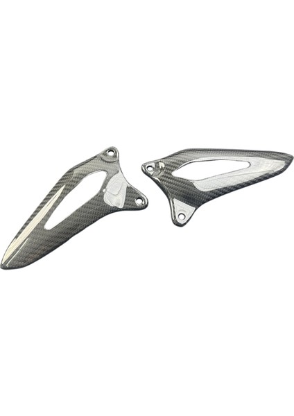Karbon Fiber Motosiklet Aksesuarları Topuk Plakaları Koruyucular Ayak Dayamaları Speed Triple 1200RS 1200RR 2021-2024 (Yurt Dışından)