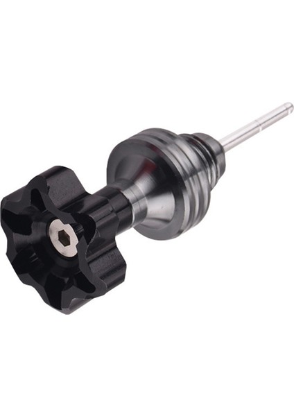 Motosiklet Motor Yağı Yağ Çubuğu Kapağı Motor Karter Yağ Seviyesi Göstergesi Evrensel Yağ Çubuğu Dolum Kapağı Siyah (Yurt Dışından)