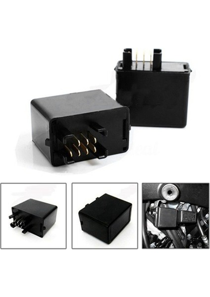 Motosiklet Flaş Rölesi 7 Pin LED Gösterge Flaşör Rölesi Suzuki Gsxr 650 750 1000 3 Adet (Yurt Dışından) modelleri