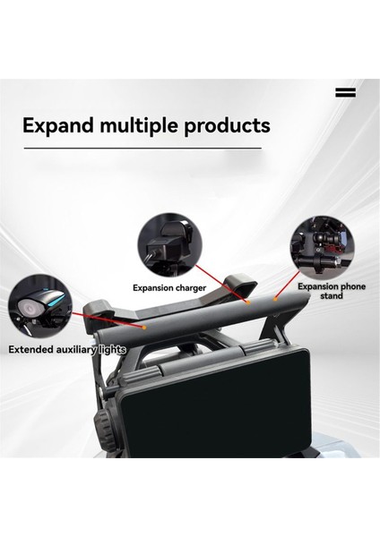 2 Adet Motosiklet Navigasyon Braketi Telefon Genişletme Braketi Zontes 368G Için Çok Işlevli Braket (Yurt Dışından) fiyatları