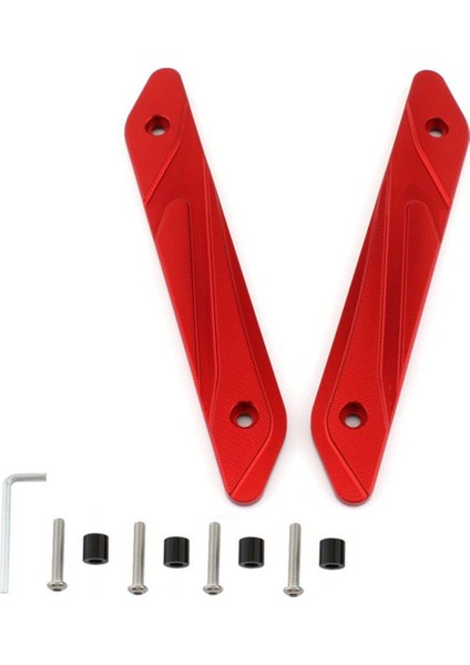 Motosiklet Ön Cam Braket Kapakları Parçaları Aksesuarları Zontes 125M 350D 150D 350M 150M Kırmızı (Yurt Dışından)