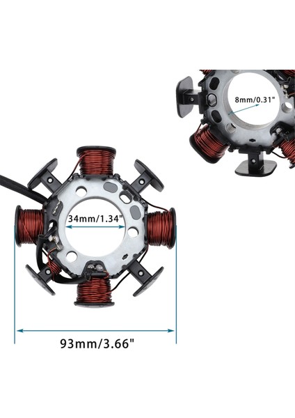 Yamaha TTR230 TT-R230 2005-2017 Için Motosiklet Jeneratörü Manyeto Stator Bobini Li Yeni Motosiklet Aksesuarları (Yurt Dışından) modelleri