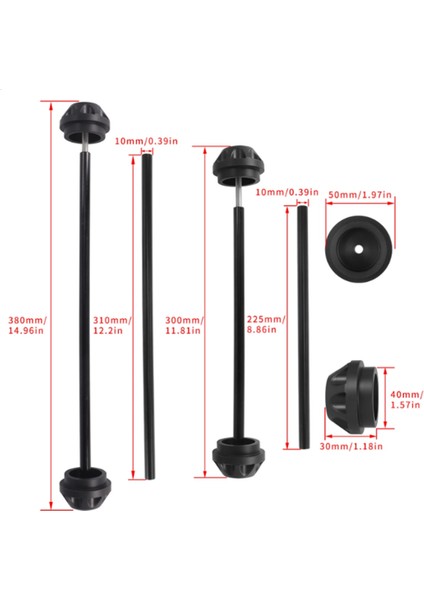 Motosiklet Ön Arka Aks Çatal Çarpışma Kaydırıcı Aks Tekerlek Koruyucu Yamaha Mt-09 Fz-09 2014-2023 F1-09 (Yurt Dışından) fırsatları