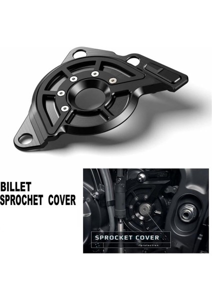 Yamaha Mt-09 MT09 Tracer 9 2021-2022 Motosiklet Aksesuarları Için Motosiklet Zincir Koruyucu Ön Dişli Kapağı Koruyucu (Yurt Dışından) fırsatları
