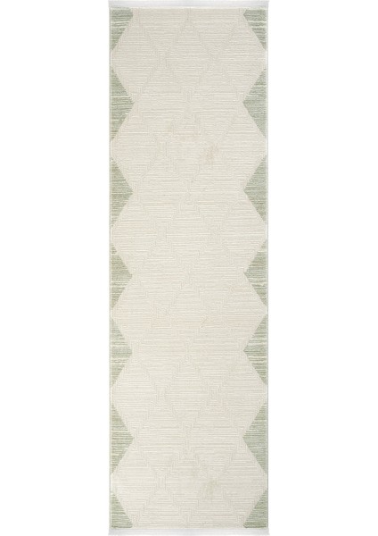 safir 8620 Krem Yolluk Uzun Antre Hol Koridor Halısı Makine Dokuması Modern Yatak Odası Halı Yolluk