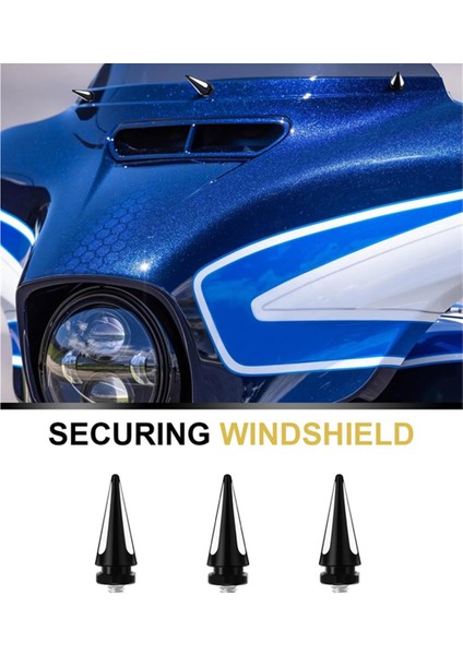 Harley Davidson Road Glide 2015-2024 Motosiklet Kaplama Cıvataları Ön Cam Vidaları Cıvataları Trim Aksesuarları (Yurt Dışından) fırsatları