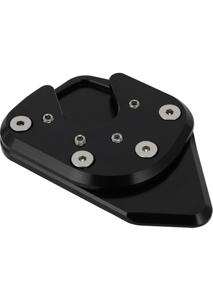 Motosiklet Kickstand Yan Stand Uzatma Destek Plakası Honda XADV750 NC750X 2017-2020 Siyah (Yurt Dışından)