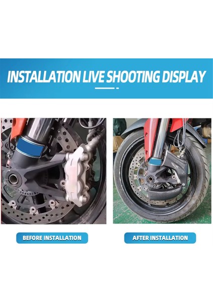 Motosiklet Ön Disk Soğutma Hava Kanalları Fren Kaliperi Soğutucu Honda CB1000R Bmw S1000RR Suzuki GSXR1000 Yamaha Yzf R6 (Yurt Dışından) fiyatları