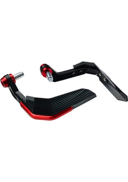 Motosiklet Tutacak El Koruyucuları Rüzgar Koruyucu Fırça Çubuğu Dekorasyonu Evrensel Tutacak Koruma Kılıfı Gidon El Koruyucusu Kırmızı (Yurt Dışından) fırsatları