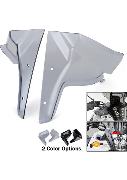 Motosiklet Yan Tutma Çubuğu Rüzgar Kalkanı Rüzgar Deflektörü Rüzgarlık Yamaha Tenere 700 XT700Z Xt 700Z Xt7 2019-2024 A (Yurt Dışından) modelleri