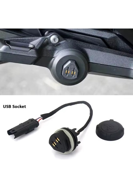 Bmw R 1300 Gs R1300GS Gs 1300 2023-2025 Için Motosiklet Soket USB Fiş Şarj Adaptörü (Yurt Dışından) modelleri