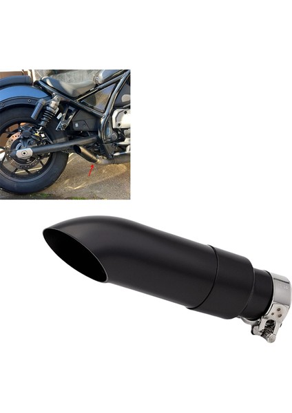 Motosiklet Paslanmaz Çelik Egzoz Borusu Kuyruk Egzoz Borusu Honda CM300 CM500 CM1100 2017-2025 (Yurt Dışından) indirimleri