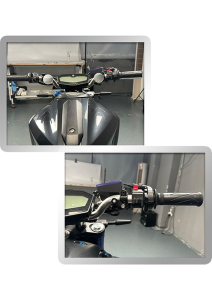 Yamaha Mt-07 Mt-09 Tracer XSR700 XSR900 Modifiye Geniş Açı Yuvarlak Ayna Için Motosiklet Çerçevesiz Mini Dikiz Aynası (Yurt Dışından) fırsatları