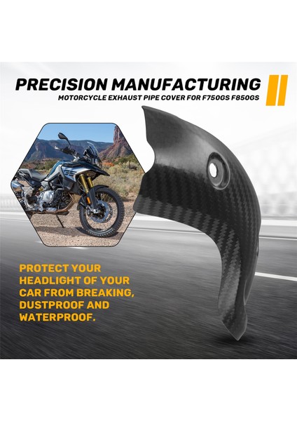 Motosiklet Egzoz Borusu Haşlanma Önleyici Kapak Orta Boru Kapağı Bmw F750GS F850GS Adv 2018-2022 (Yurt Dışından) indirimleri