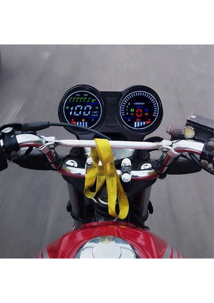 Brezilya Için Tıtan Için Honda CG150 2004-2009 Dijital LED Motosiklet Sıcaklık Ölçer Hız Göstergesi (Yurt Dışından) modelleri