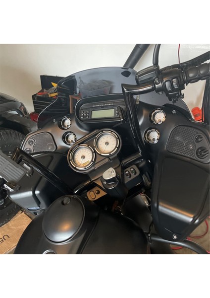 Inç Hız Göstergesi Göstergesi 2 Inç Patlama Çerçevesi Kiti Gösterge Kapağı Panosu Harley Touring Electra Glide Street Glide (Yurt Dışından) indirimleri