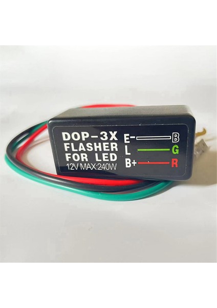 12A 3 Kablo LED Flaşör Rölesi LED Araba ve Motosiklet Için Genel Flaşör Rölesi Dönüş Sinyali Ampulü (Yurt Dışından) fırsatları