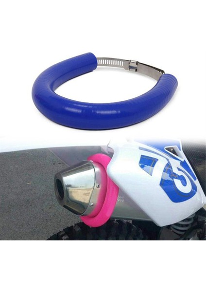 Evrensel Motosiklet Egzoz Susturucu Koruyucu Kapak Oval Anti-Sıcak Egzoz Koruyucu Kapak 250CC Motosiklet Için (Yurt Dışından) fırsatları