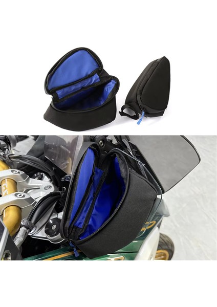 Motosiklet Aksesuarları Rüzgar Deflektörü Çantaları Ön Cam Su Geçirmez Alet Çantası Seti Bmw R1300GS R 1300 Gs 2023 2024 (Yurt Dışından) fırsatları