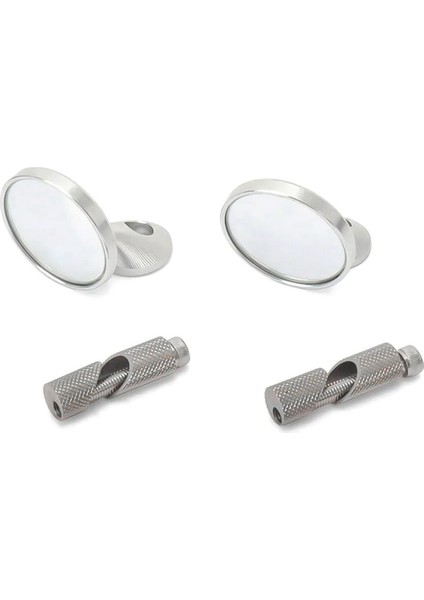 Motosiklet Aksesuarları Gidon Ucu Aynası Yan Dönme Vespa Gts 300 GTS300 Gtv 300 GTV300 Gümüş (Yurt Dışından) fiyatları