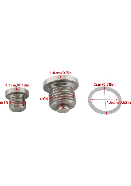 Motosiklet Yağ Tahliye Contaları Soyulmuş Tava Cıvata Deliği Onarım Vidaları Bmw F750GS F850GS Adv F900R/F900XR Motoru (Yurt Dışından) fırsatları