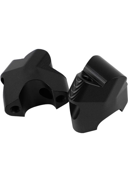 Motosiklet Gidon Yükseltici Kelepçe Gidon Geri Hareket Ettirme Montajı Uzatma Adaptörü Cfmoto Cf Moto 800MT MT800 Siyah (Yurt Dışından)