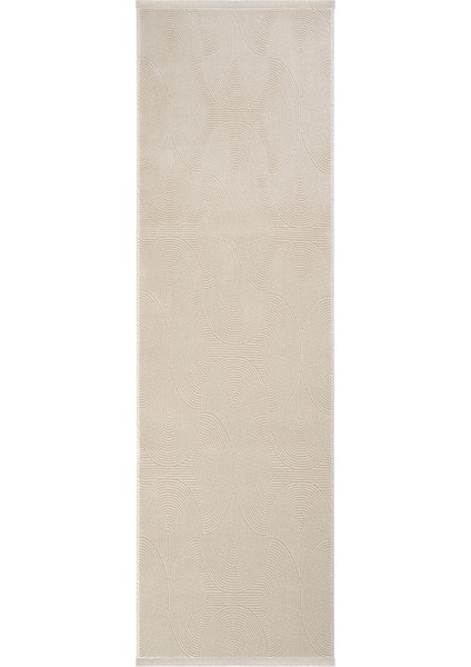 safir 8613 Bej Yolluk Uzun Antre Hol Koridor Halısı Makine Dokuması Modern Yatak Odası Halı Yolluk