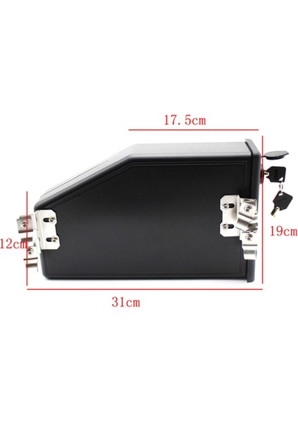Bmw R1200GS R1250GS Benelli TRK502 Için Yan Braketli Motosiklet Saklama Kutusu Alet Kutusu (Yurt Dışından) fiyatları