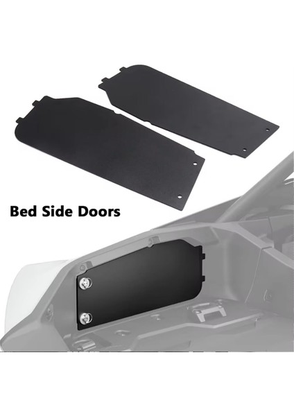 Off-Road Motosiklet Utv Sol ve Sağ Taraf Depolama Kapısı Kapağı Arka Kargo Kutusu Kapağı Takımı Can-Am Maverick R 2024 Için (Yurt Dışından) fırsatları