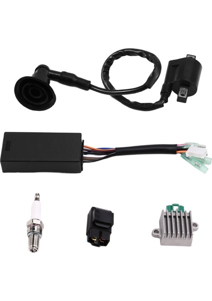 5 Adet Ateşleme Bobini Takımı Yedek Ateşleme Cdı Kutusu 0451018 0452187 Polaris Sportsman 90 2001-2007 Için (Yurt Dışından)