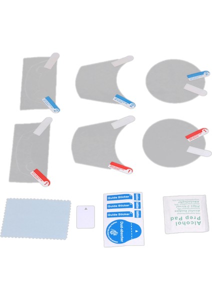 Motosiklet Parçaları Küme Çizik Ekran Koruma Filmi Koruyucu Kawasakı Nınja 1000 250 400 650 Z1000SX ZX6R (Yurt Dışından)