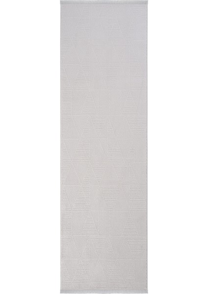 safir 8606 Gri Yolluk Geometrik Desenli Uzun Antre Hol Koridor Halısı Dokuma Yatak Odası Halı Yolluk fiyatları