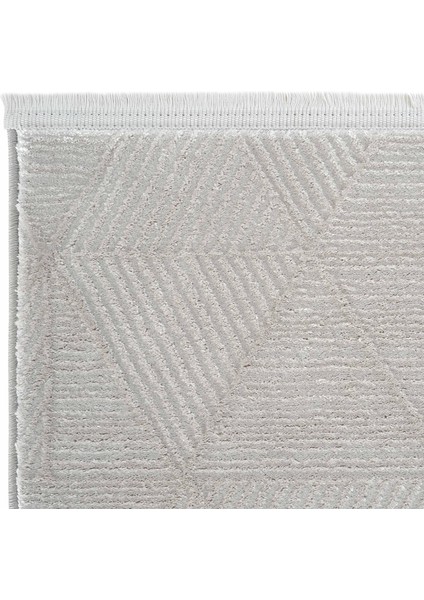 safir 8606 Gri Yolluk Geometrik Desenli Uzun Antre Hol Koridor Halısı Dokuma Yatak Odası Halı Yolluk fırsatları