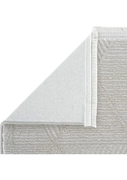 safir 8606 Gri Yolluk Geometrik Desenli Uzun Antre Hol Koridor Halısı Dokuma Yatak Odası Halı Yolluk indirimleri