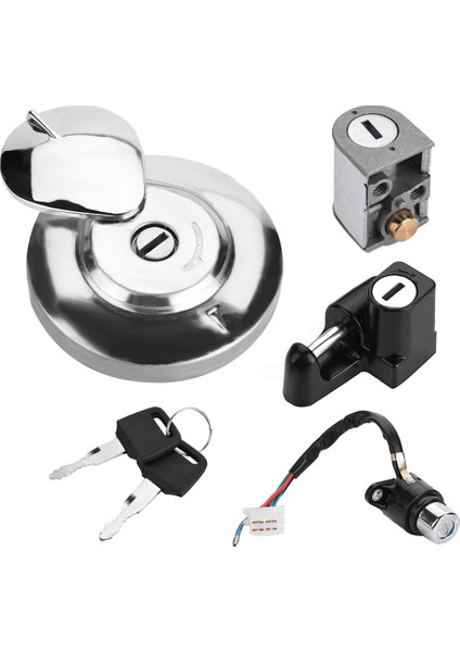 Kontak Kilidi Yakıt Deposu Kilidi Honda Rebel CMX250C Için Yakıt Kilidi Kontak Anahtarı Yakıt Deposu Kapağı Kilidi Anahtar Kitleri (Yurt Dışından)