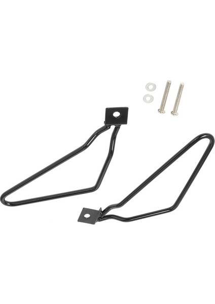 Motosiklet Eyer Çantaları Montaj Braketleri Harley XL883/1200 HD1450/1584 Siyah Desteği (Yurt Dışından) indirimleri