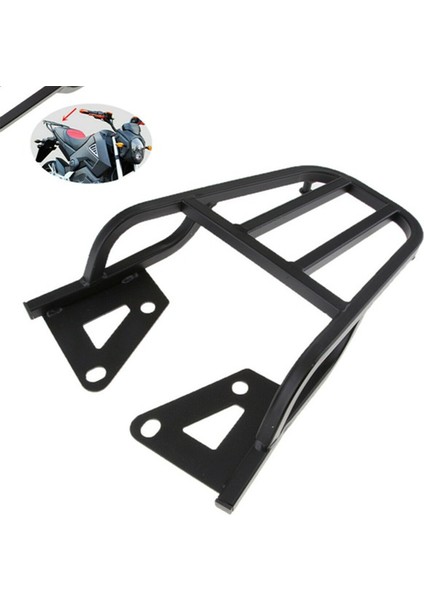 Motosiklet Bisiklet Bagaj Koltuğu Arka Kutu Kuyruk Yüzgeci Raf Metal Bagaj Rafı Takımı Koltuk Uzantısı Monkey M3 MSX125 Için (Yurt Dışından) modelleri