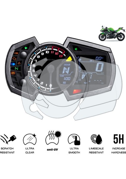 Motosiklet Parçaları Küme Çizik Ekran Koruma Filmi Koruyucu Kawasakı Nınja 1000 250 400 650 Z1000SX ZX6R (Yurt Dışından) indirimleri